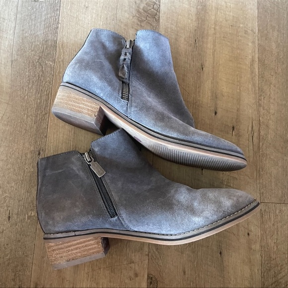 Blondo Waterproof Suede Booties - Picture 4 of 11